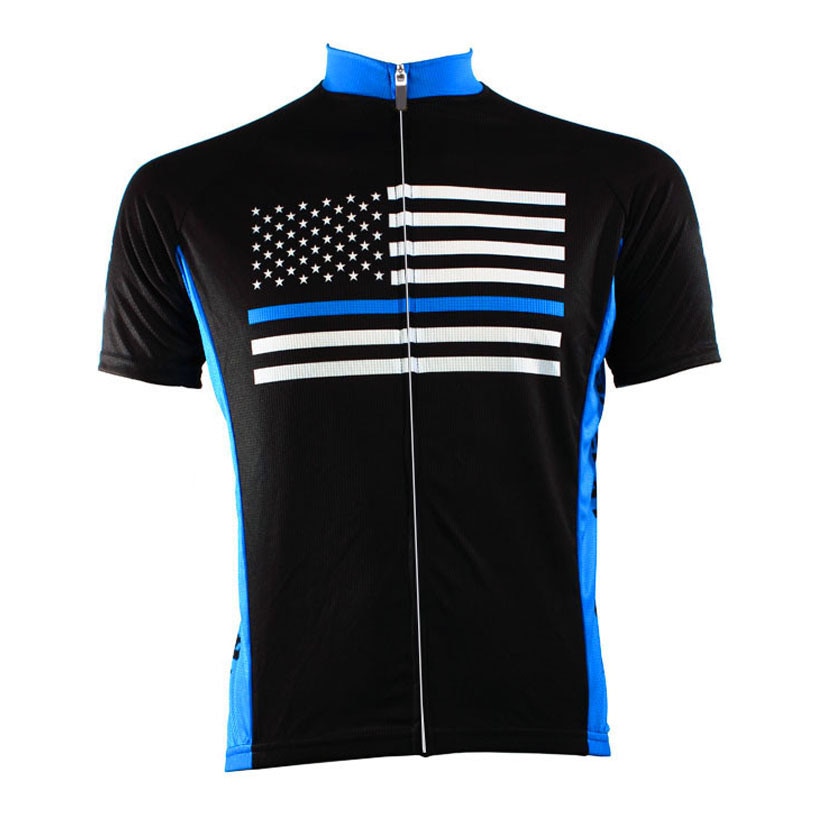 Mens Cycling Jersey usa   Ƿ Red MTB   black Cycling Clothes Ropa Ciclismo blue Cycling Wear